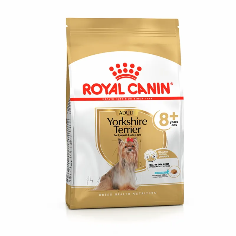 ROYAL CANIN Breed Health Nutrition Yorkshire Terrier Adult 8+ 3 kg Schnäppchen